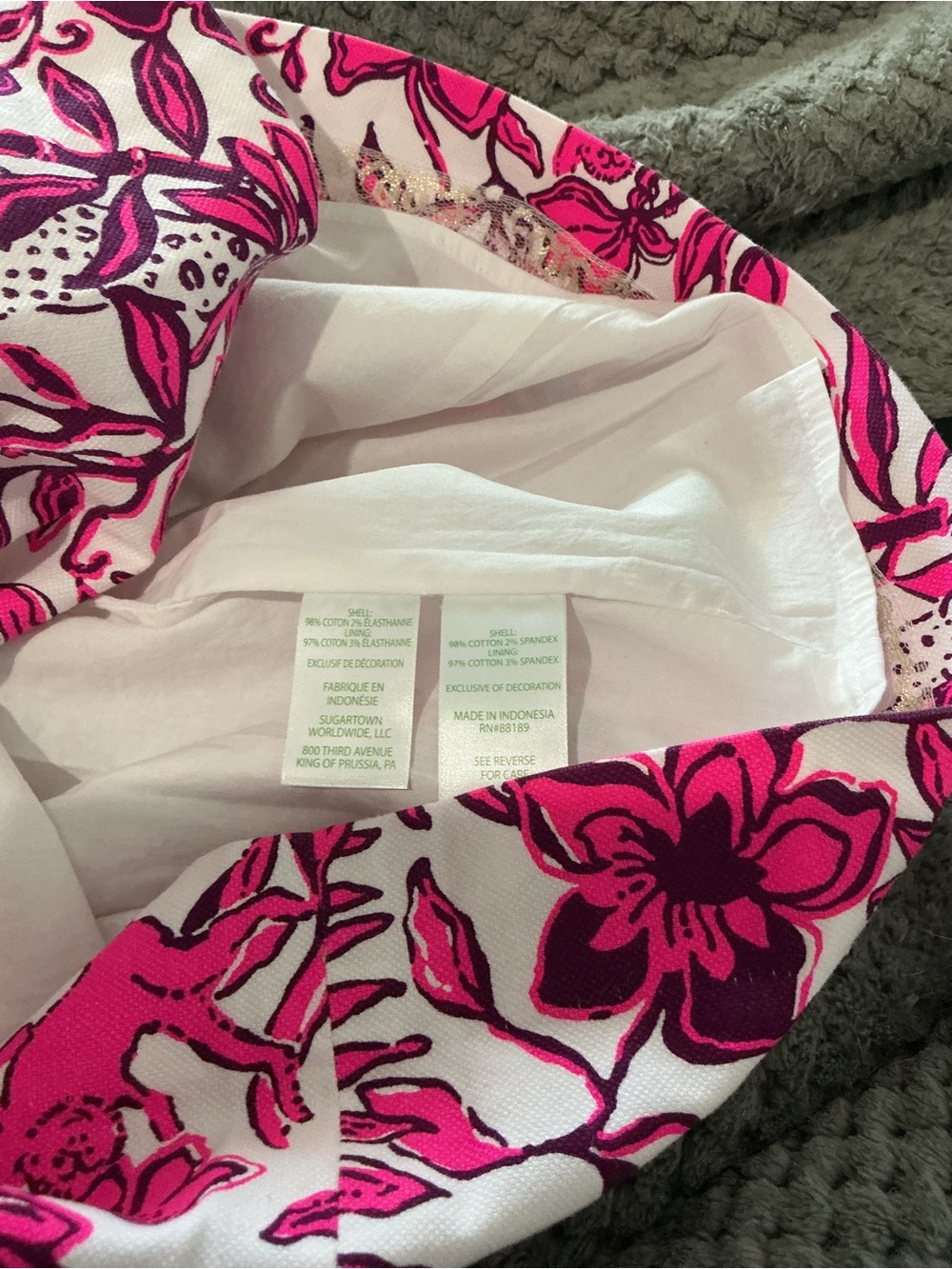 NWT Lilly Pulitzer Mila Stretch Shift Dress Elderflower Blossom Size 2 - Picture 4 of 6